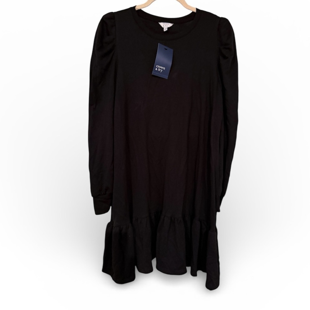 Crown & Ivy | Puff Sleeve Prairie Dress​​